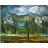 Image 1 : Molnár C. Pál (1894-1981) Itáliai táj 