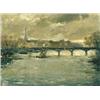 Image 1 : Gaál Ferenc (1891-1956) Pont des Arts, 1931.
