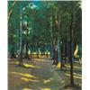 Image 1 : Klein József (1896-1945) Árnyas erdei út, 1920.