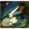 Image 1 : Nagy Oszkár (1883-1965) Nagybányai ház alkonyatkor, 1939.