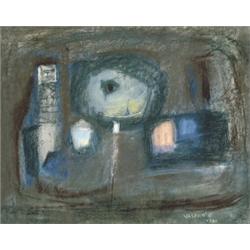Vaszkó Erzsébet (1902-1986) Figyelo, 1970.