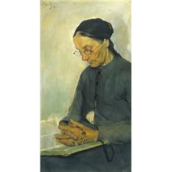László Fülöp (1869-1937) Fohászkodó, 1890.