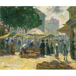 Herman, Benjamin Piaci jelenet