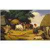 Image 1 : Lotz Károly (1833-1904) Nyár a tanyán