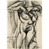 Image 1 : Tihanyi Lajos (1885-1938) Noi akt, 1912.