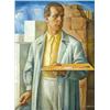 Image 1 : Gábor Jeno (1893-1968) Önarckép, 1931.