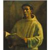 Image 1 : Czigány Dezso (1883-1937) Éneklo barát (Önarckép)
