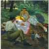 Image 1 : Pólya Iván (1889-1939) Piknik