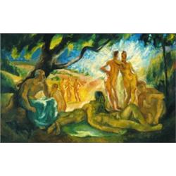 Szonyi István (1894-1960) Aktok a szabadban, 1919-1923.