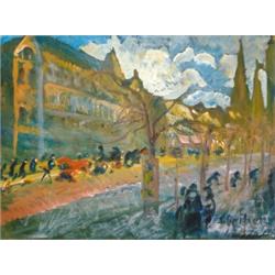 Scheiber Hugó (1873-1950) Esos város