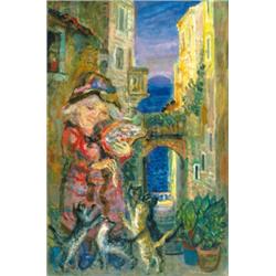 Szabó Vladimir (1905-1991) Macskapatróna