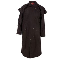 *NEW* Western Full Length Australian Oilskin Duster Coat S-6XL [C0021]
