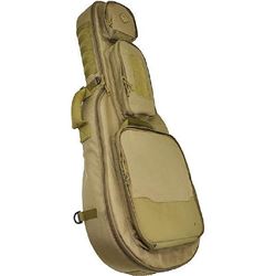 *NEW* BattleAxe, Guitar-Shaped Padded Rifle Case, Coyote 816211012134