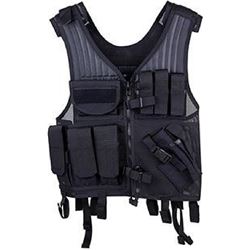 !NEW! Blackhawk Omega Safety Vest Crossdraw Tactical Black Adjustable Heavy Duty Nylo 648018006760