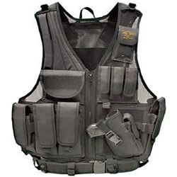 !NEW! Galati Gear GLV547BM Deluxe Tactical Vest Standard Sz Nylon Black 753182476650