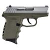 Image 1 : !NEW! SCCY CPX2TTDE CPX-2 Two Tone DAO 9mm 3.1" 10+1 NMS SS Slide Integral Grip FDE 857679003166