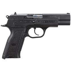 !NEW! SAR 400422 SAR B6P SAO 9mm 4.5  16+1 Black Polymer Grip Black Finish 741566600937