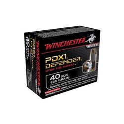 (AMMO) WIN DEFENDER 40SW 165GR JHP (200 ROUNDS) 020892217850