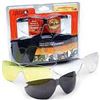 Image 1 : !NEW! H/L XC GLASSES COMBO 3 LENSES/CASE UPC Code: 033552016373