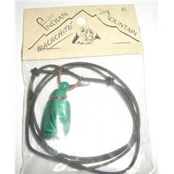 INDIAN MOUNTAIN MALACHITE NECKLACE