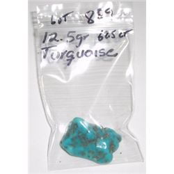 BEAUTIFUL NATURAL TURQUOISE 62.50 CARATS/12.5 GRAMS *MINED IN ARIZONA* POLISHED STONE!! ITEM CAME OU