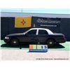 Image 2 : 2010 FORD CROWN VICTORIA ~ 107,811 MILES VIN: 2FABP7BV2AX123538, BLACK & WHITE SEDAN, RWD, V8, 4.6L,