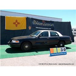 2010 FORD CROWN VICTORIA ~ 121,481 MILES VIN: 2FABP7BVXAX112917, BLACK & WHITE, SEDAN, V8, 4.6L, RWD