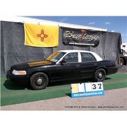 2009 FORD CROWN VICTORIA ~ 131,274 MILES VIN: 2FAHP71V29X112577, RWD, V8, 4.6L, DEAD A/C, 1/2 FUEL, 
