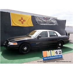 2010 FORD CROWN VICTORIA ~ 144,417 MILES VIN: 2FABP7BV3AX123547, BLACK & WHITE, SEDAN, RWD, V8, 4.6L