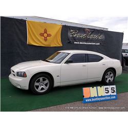 2008 DODGE CHARGER ~ 131,598 MILES VIN: 2B3KA43GX8H283974, WHITE, SEDAN, RWD, V6, 3.5L, WINDSHIELD C