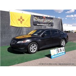 2010 FORD TAURUS ~ 134,937 MILES VIN: 1FAHP2EWXAG160618, BLACK, SEDAN, FWD, V6, 3.5L, A/C COLD, FUEL