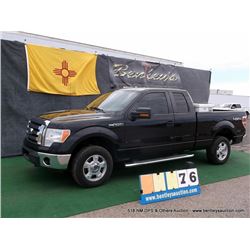 2010 FORD F-150 PICKUP ~ 160,001 MILES VIN: 1FTEX1E87AFB55603, BLACK, 4X4, V8, 4.6L, AC COLD, FULL F