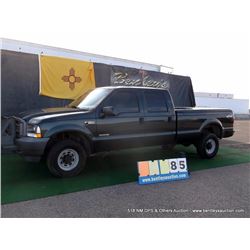2004 FORD F-350 SUPER DUTY TRUCK ~ 163,533 MILES VIN: 1FTSW31P04EC14791, NAVY BLUE, PICKUP, 4WD, V8,