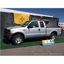 2006 FORD F-250 SUPER DUTY TRUCK ~ 173,386 MILES VIN: 1FTSX21546ED96570, SILVER, PICKUP, 4WD, V8, 5.