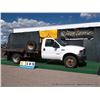 Image 4 : 2004 FORD F-550 FLATBED TRUCK ~ 142,074 MILES VIN: 1FDAF57P94EC58251, WHITE, PICKUP, 4WD, 6.0L V8 OH