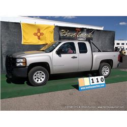 2009 CHEVROLET SILVERADO 1500 ~ 122,352 MILES VIN: 1GCEK19039Z221173, SILVER, PICKUP, 4X4, V8, 5.3L,