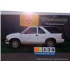 Image 2 : 1999 CHEVROLET BLAZER ~ 108,318 MILES VIN: 1GNCT18W3XK160933, WHITE, SUV, 4WD, V6, 4.3L, 1/2 FUEL, A