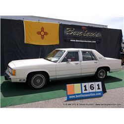 1989 FORD LTD CROWN VICTORIA ~ 052,936 MILES VIN: 2FABP74F8KX108629, BEIGE, SEDAN, RWD, V8, 5.0L, EM