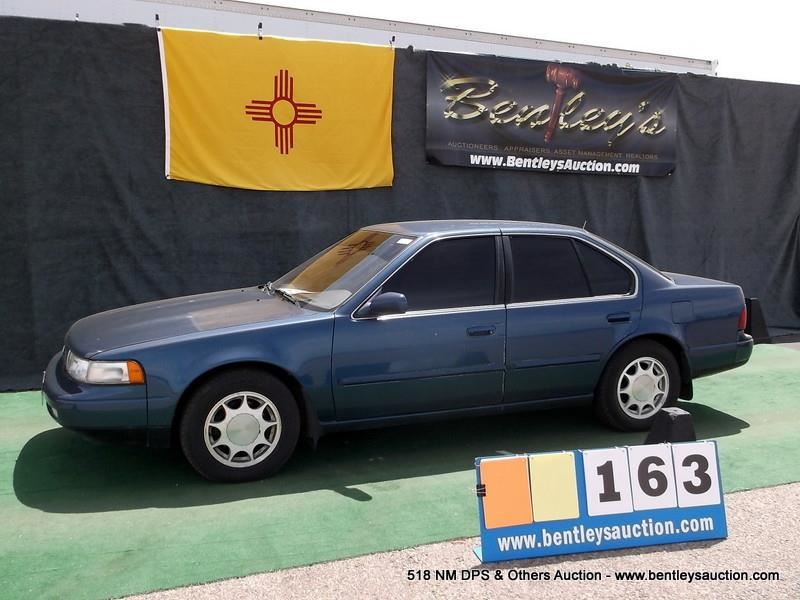 1993 NISSAN MAXIMA ~ 132,285 MILES VIN: JN1HJ01F2PT092579, BLUE, SEDAN ...