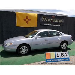 2006 BUICK LACROSSE ~ 121,364 MILES VIN: 2G4WC582561211241, GREY, SEDAN, FWD, V6, 3.8L, 1/4 FUEL, A/