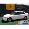 Image 1 : 1999 MAZDA PROTEGE ~ 178,212 MILES VIN: JM1BJ2214X0190032, WHITE, SEDAN, FWD, I4, 1.8L, 3/4 FUEL, A/
