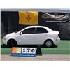 Image 2 : 2006 CHEVROLET AVEO ~ 71,583 MILES VIN: KL1TD56616B573665, WHITE, SEDAN, FWD, I4, 1.6L, EMPTY FUEL, 