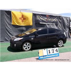 2010 TOYOTA PRIUS ~ 064,618 MILES VIN: JTDKN3DU0A0032747, BLACK, HATCHBACK, FWD, I4, 1.8L, 1/2 FUEL,
