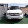 Image 3 : 2008 FORD ESCAPE HYBRID ~ 135,860 MILES VIN: 1FMCU59HX8KC64152, WHITE, SUV, AWD, I4, 2.3L, A/C COLD,