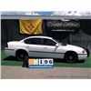 Image 5 : 2004 CHEVROLET IMPALA ~ UNKNOWN MILES VIN: 2G1WF55K849451620, WHITE SEDAN, FWD, V6, 3.8L, AC HOT, **