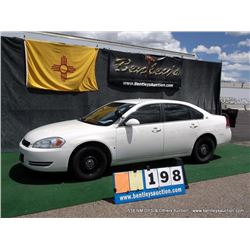 2008 CHEVROLET IMPALA ~ 103,956 MILES VIN: 2G1WS553989232837, WHITE, SEDAN, FWD, V6, 3.9L, A/C COLD,
