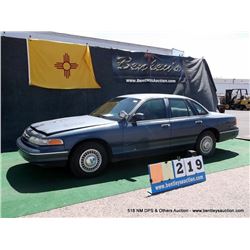 1997 FORD CROWN VICTORIA ~ 091,355 MILES VIN: 2FALP71W5VX176447, BLUE, SEDAN, RWD, V8, 4.6L, A/C COL