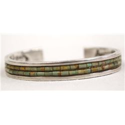 Navajo Sterling Turquoise Bracelet
