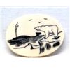 Image 2 : Alabaster Seal Carving and Scrimshaw Bone Amulet