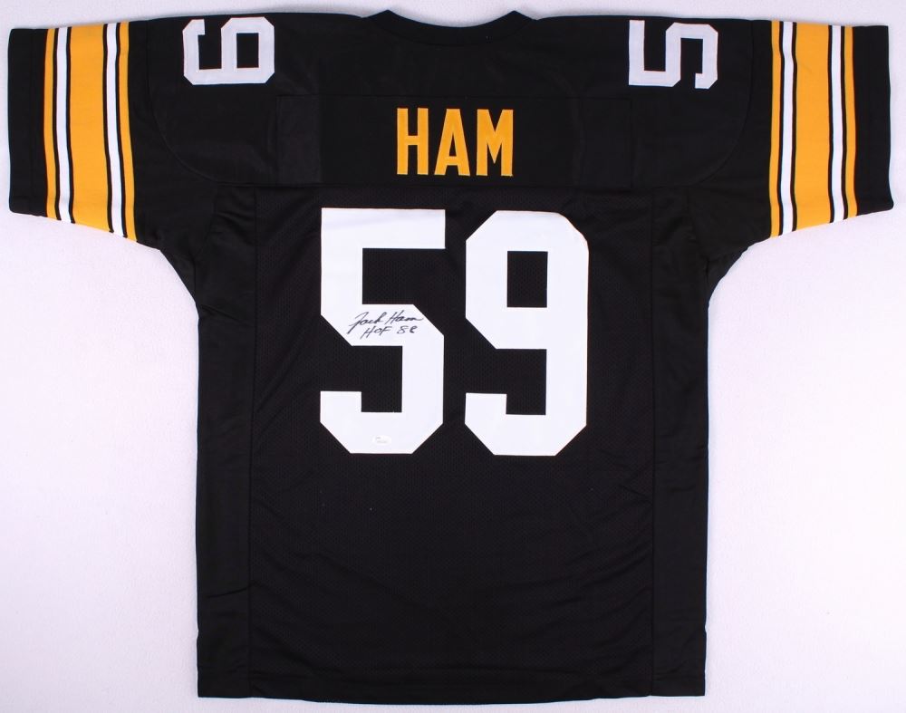 Jack Ham Signed Steelers Jersey Inscribed "HOF 88" (JSA COA)